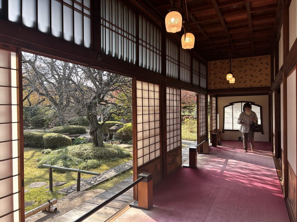 三井八郎右衞門邸の廊下